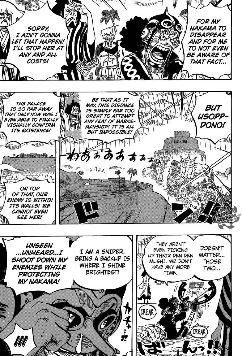 One Piece Chapter 758 - Page 9