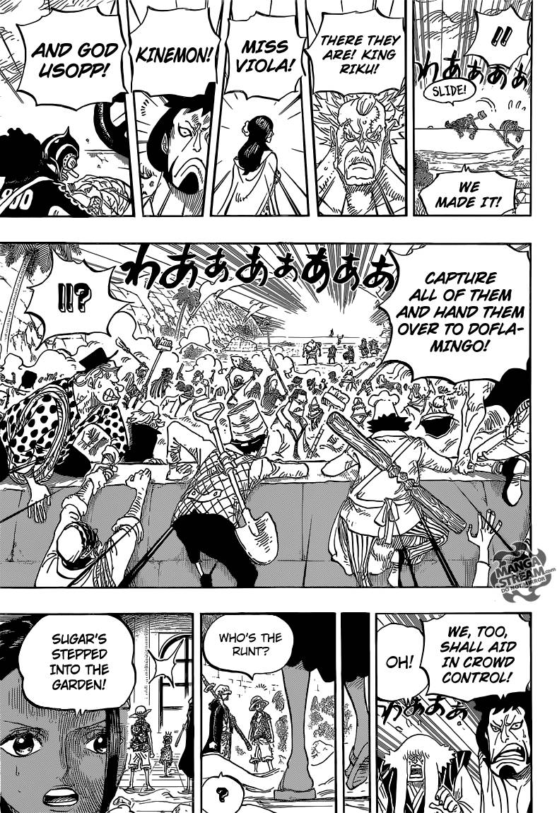 One Piece Chapter 758 - Page 11