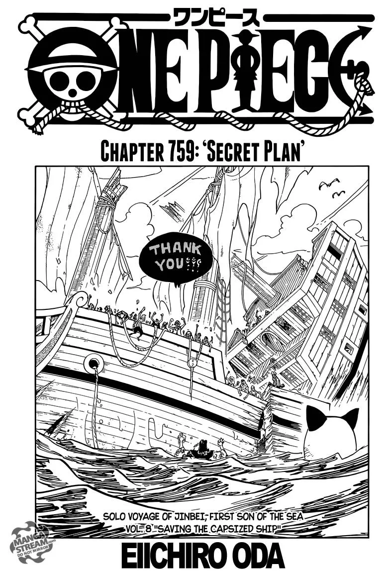 One Piece Chapter 759 - Page 1