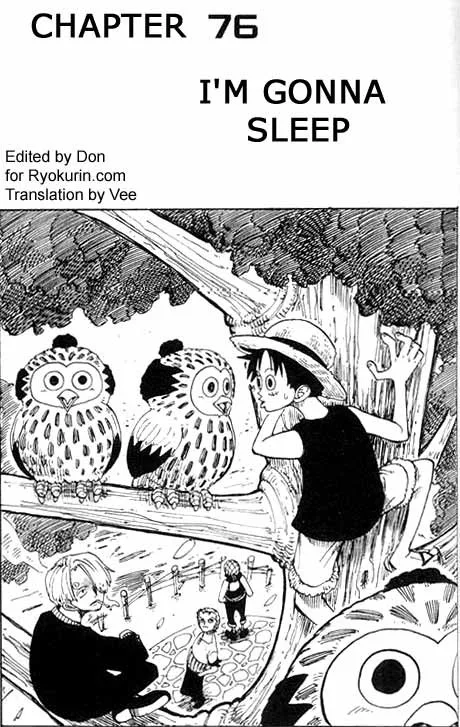 One Piece Chapter 76 - Page 1