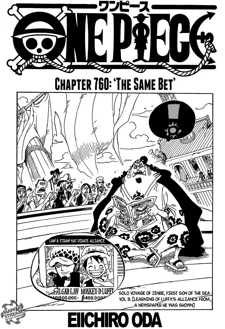One Piece Chapter 760 - Page 1
