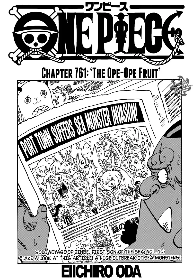 One Piece Chapter 761 - Page 1
