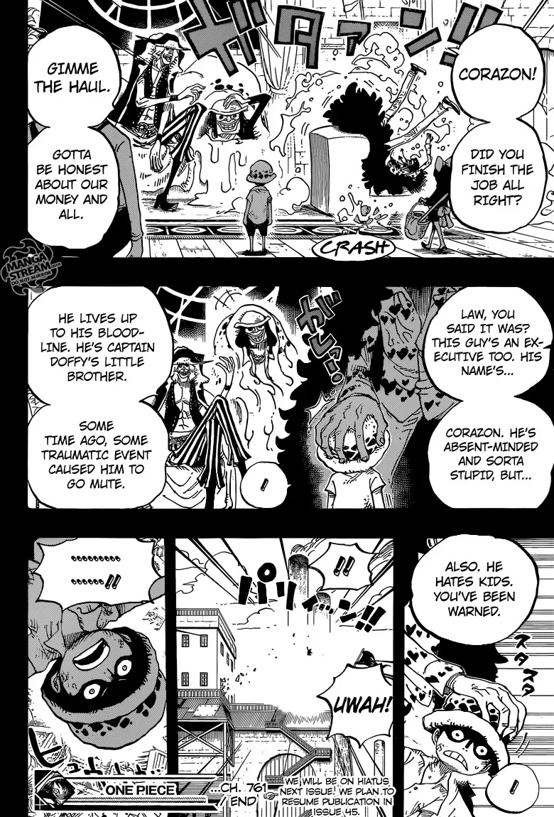 One Piece Chapter 761 - Page 16
