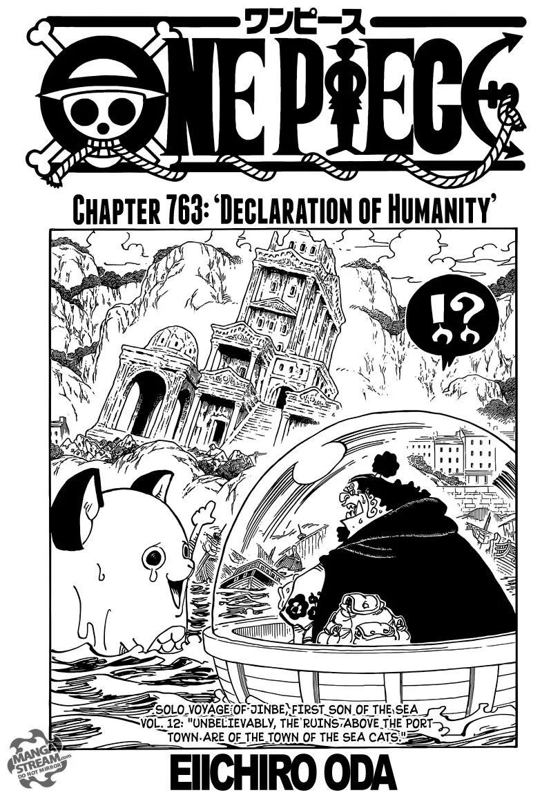 One Piece Chapter 763 - Page 1