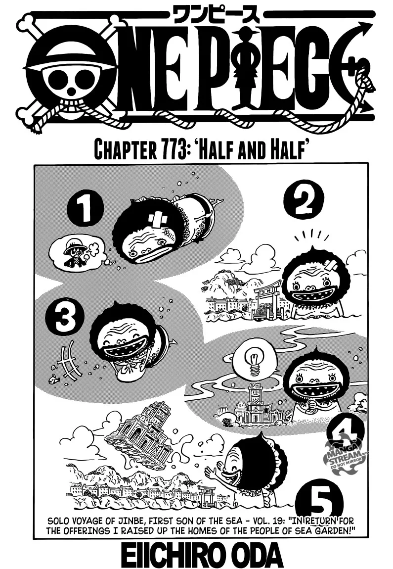 One Piece Chapter 773 - Page 1