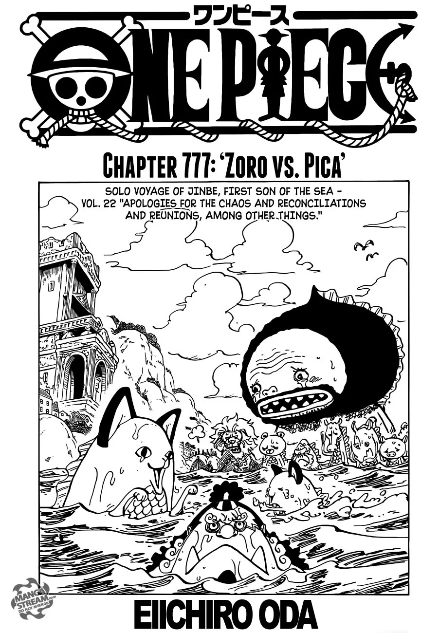 One Piece Chapter 777 - Page 1