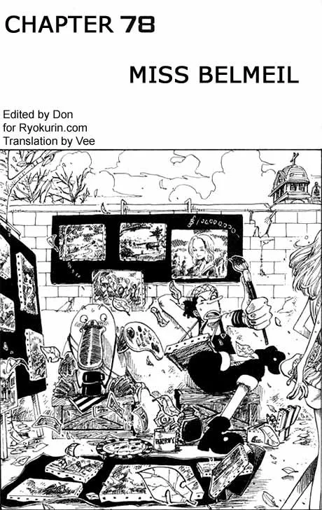 One Piece Chapter 78 - Page 1