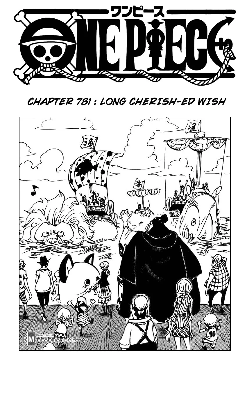 One Piece Chapter 781 - Page 1