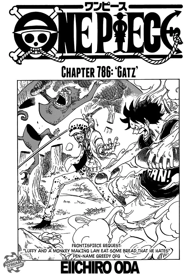 One Piece Chapter 786 - Page 1