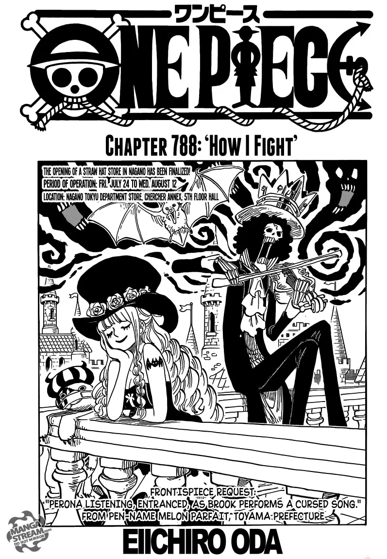 One Piece Chapter 788 - Page 1