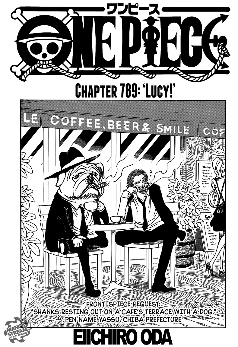 One Piece Chapter 789 - Page 1