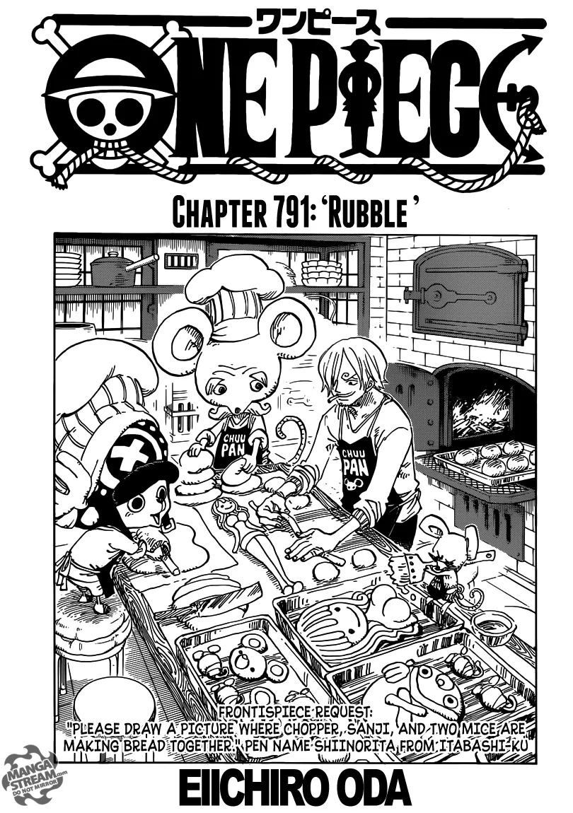 One Piece Chapter 791 - Page 1