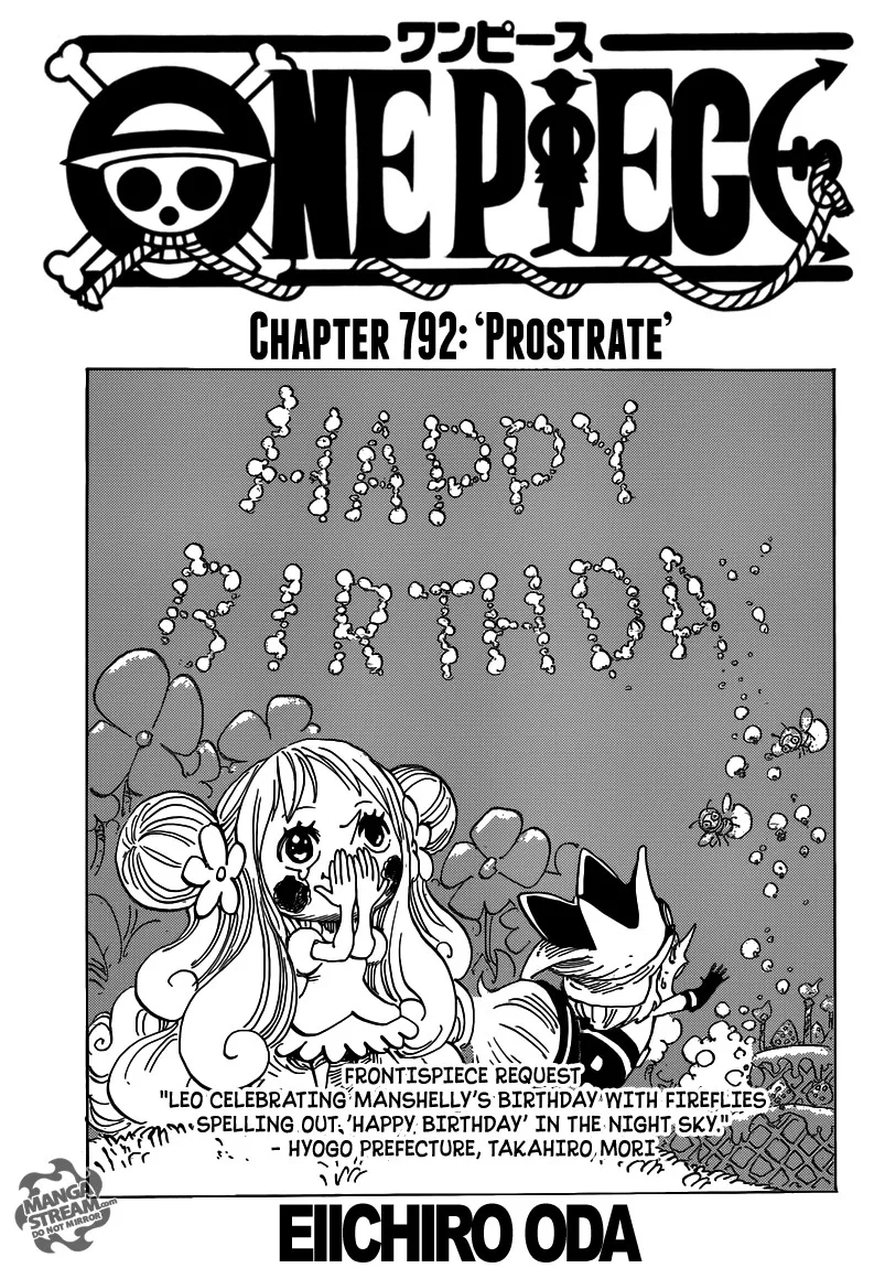 One Piece Chapter 792 - Page 1