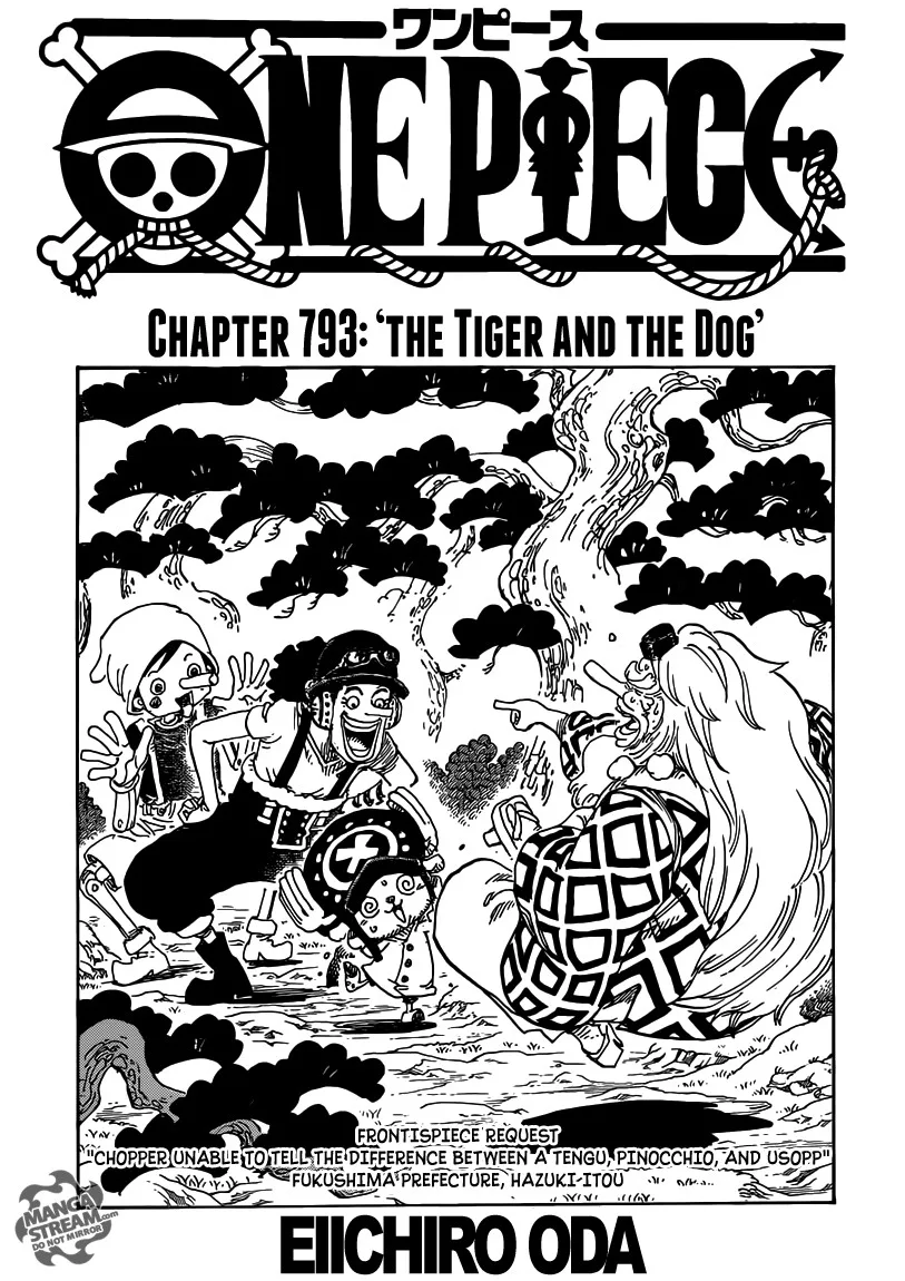 One Piece Chapter 793 - Page 1