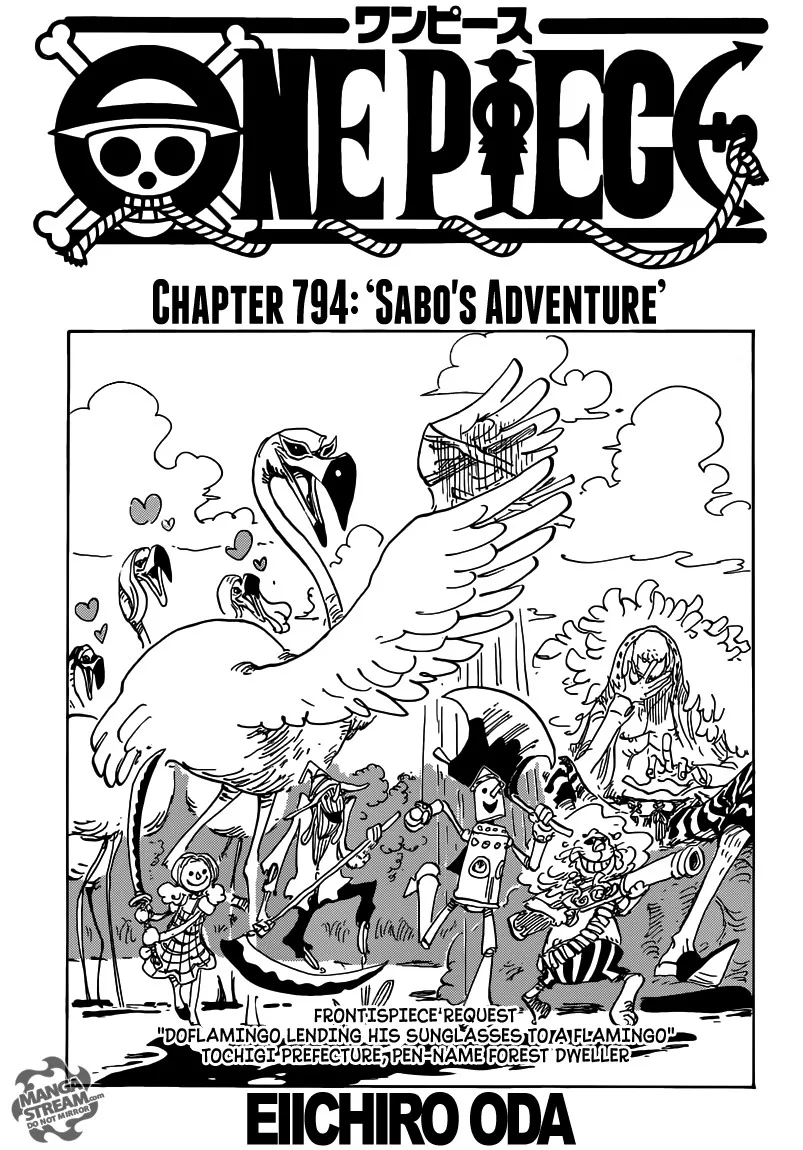 One Piece Chapter 794 - Page 1