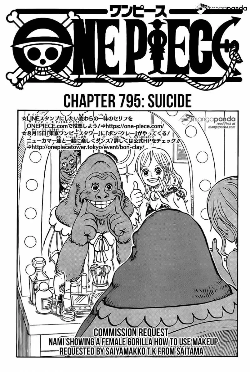 One Piece Chapter 795 - Page 1