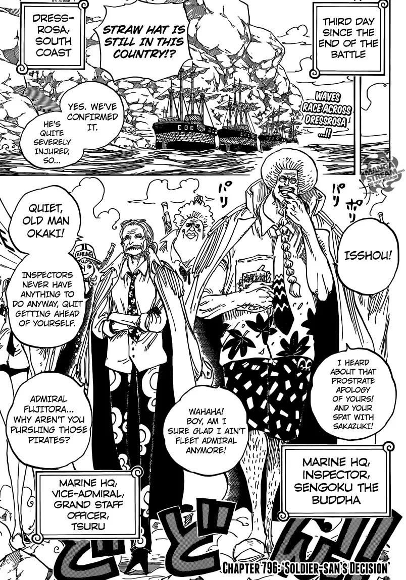 One Piece Chapter 796 - Page 5