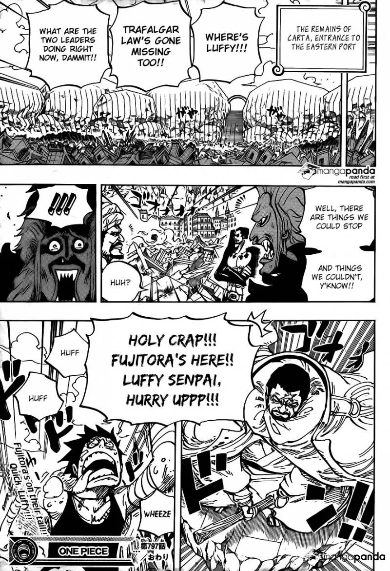 One Piece Chapter 797 - Page 17