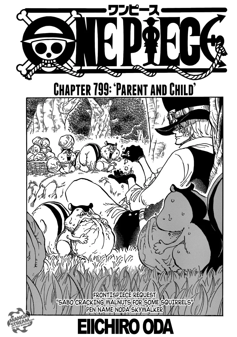 One Piece Chapter 799 - Page 1