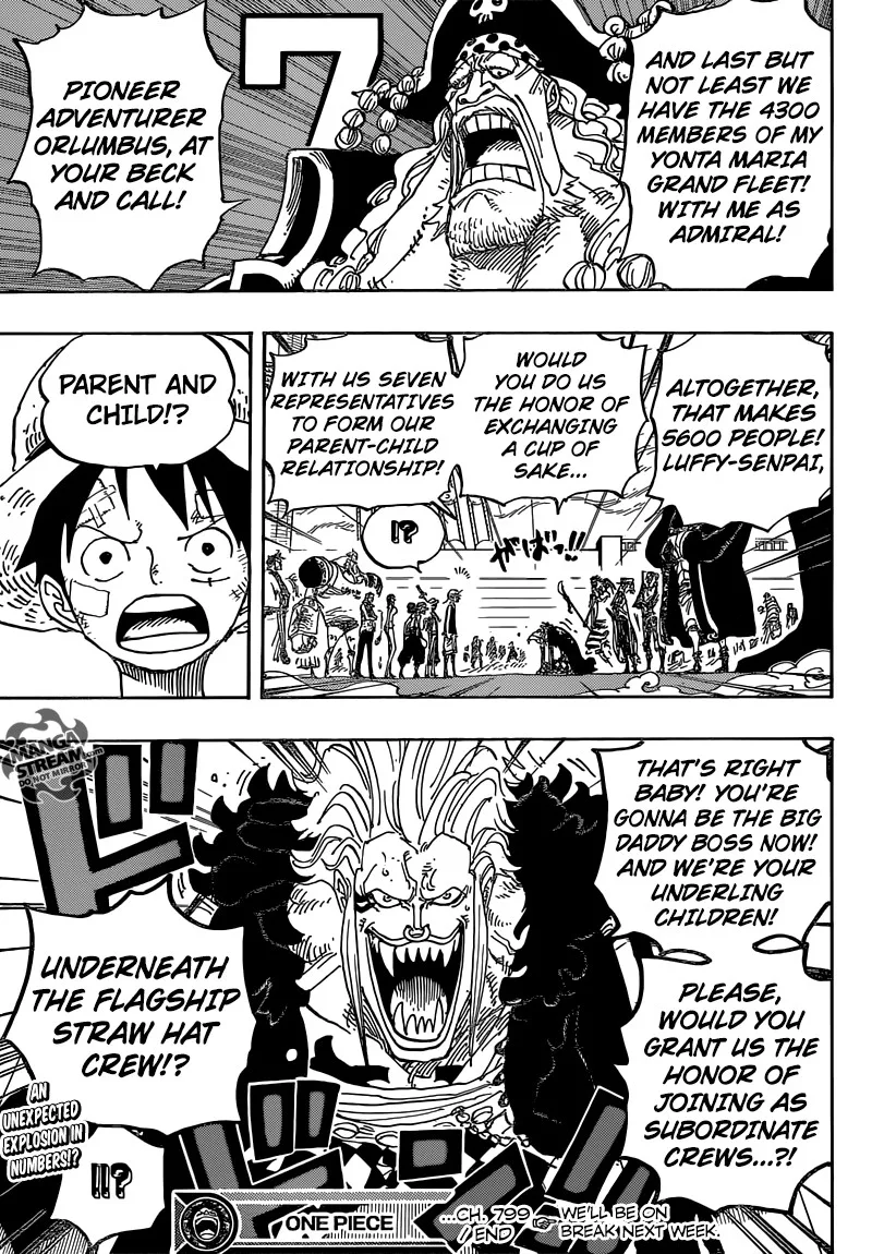One Piece Chapter 799 - Page 17