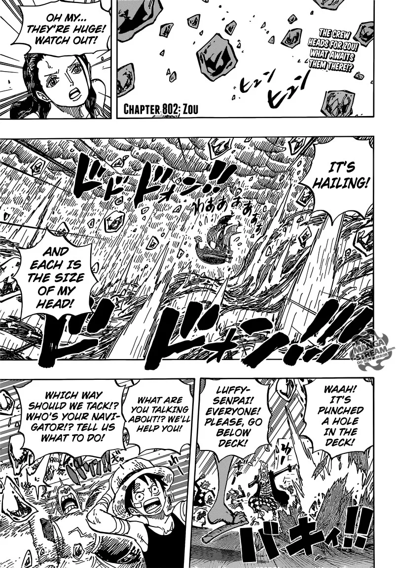 One Piece Chapter 802 - Page 3