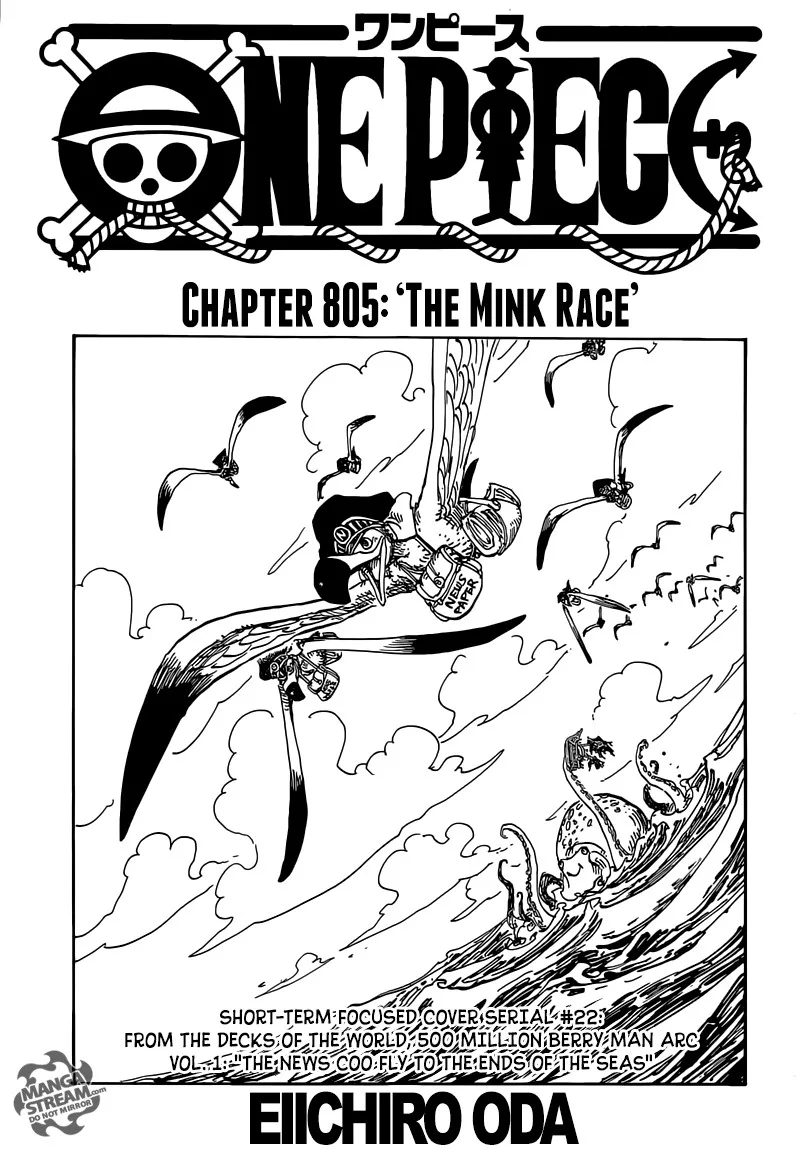 One Piece Chapter 805 - Page 1