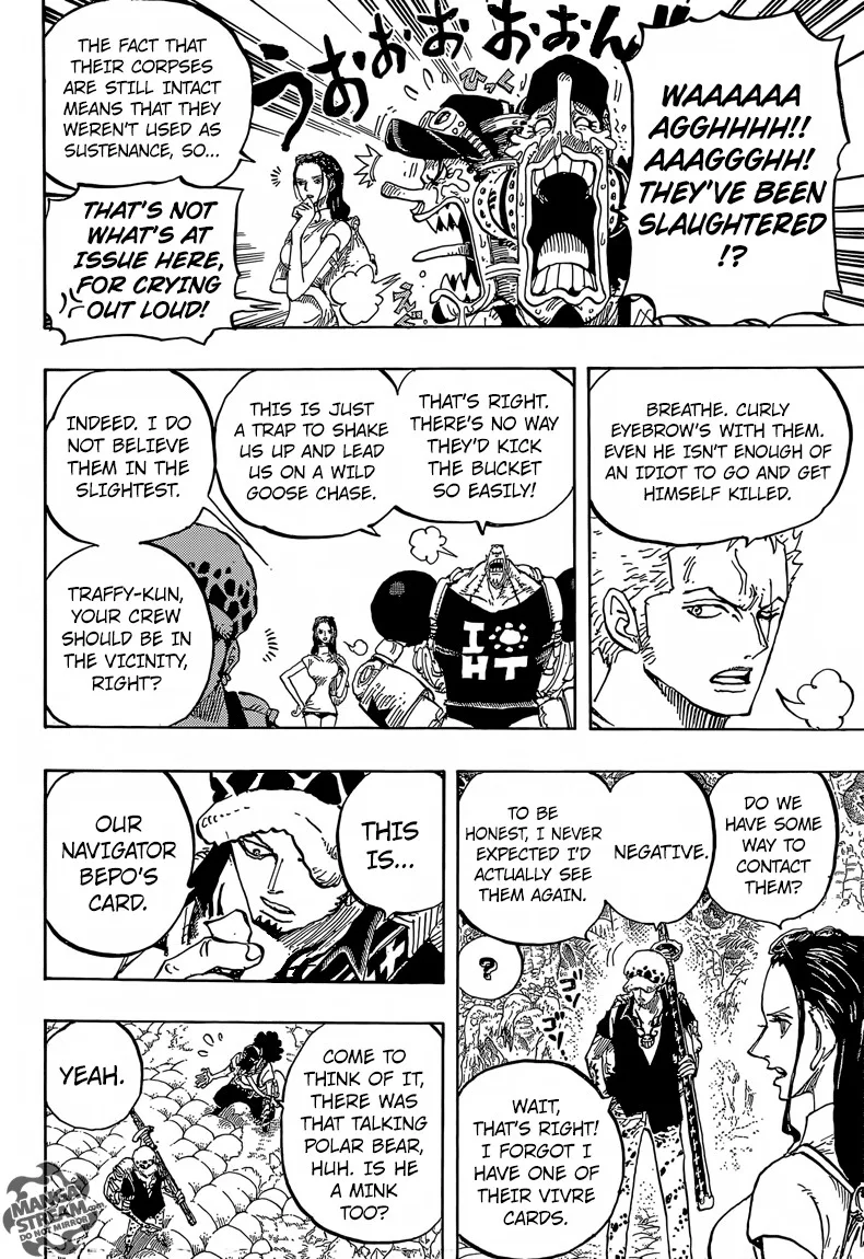One Piece Chapter 805 - Page 9