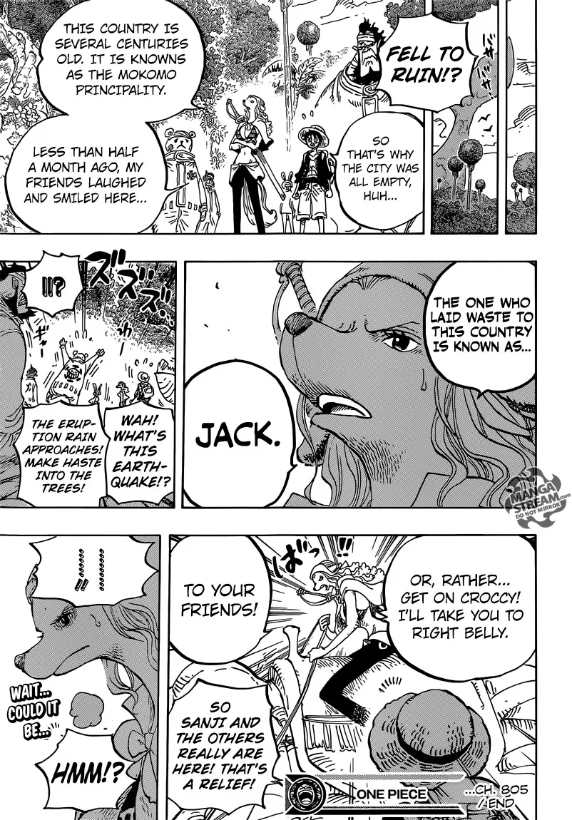 One Piece Chapter 805 - Page 19