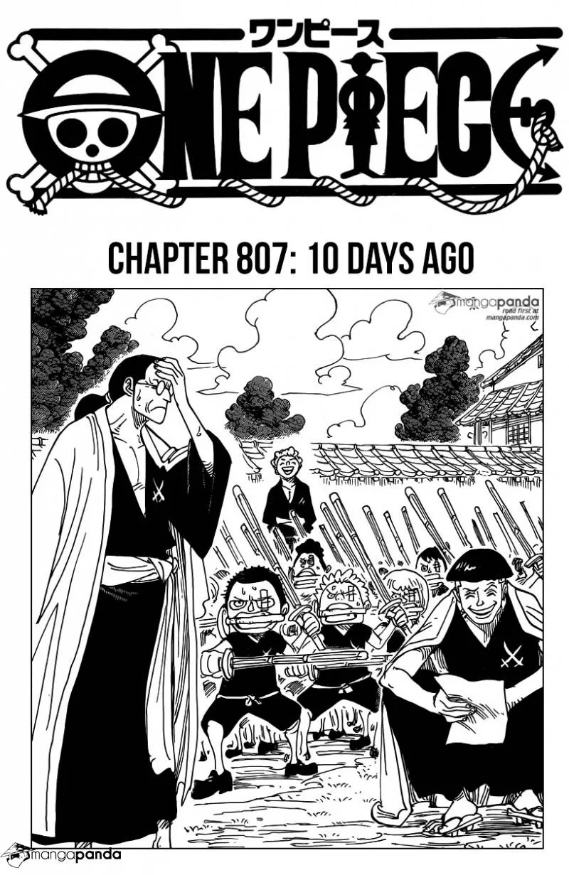 One Piece Chapter 807 - Page 1