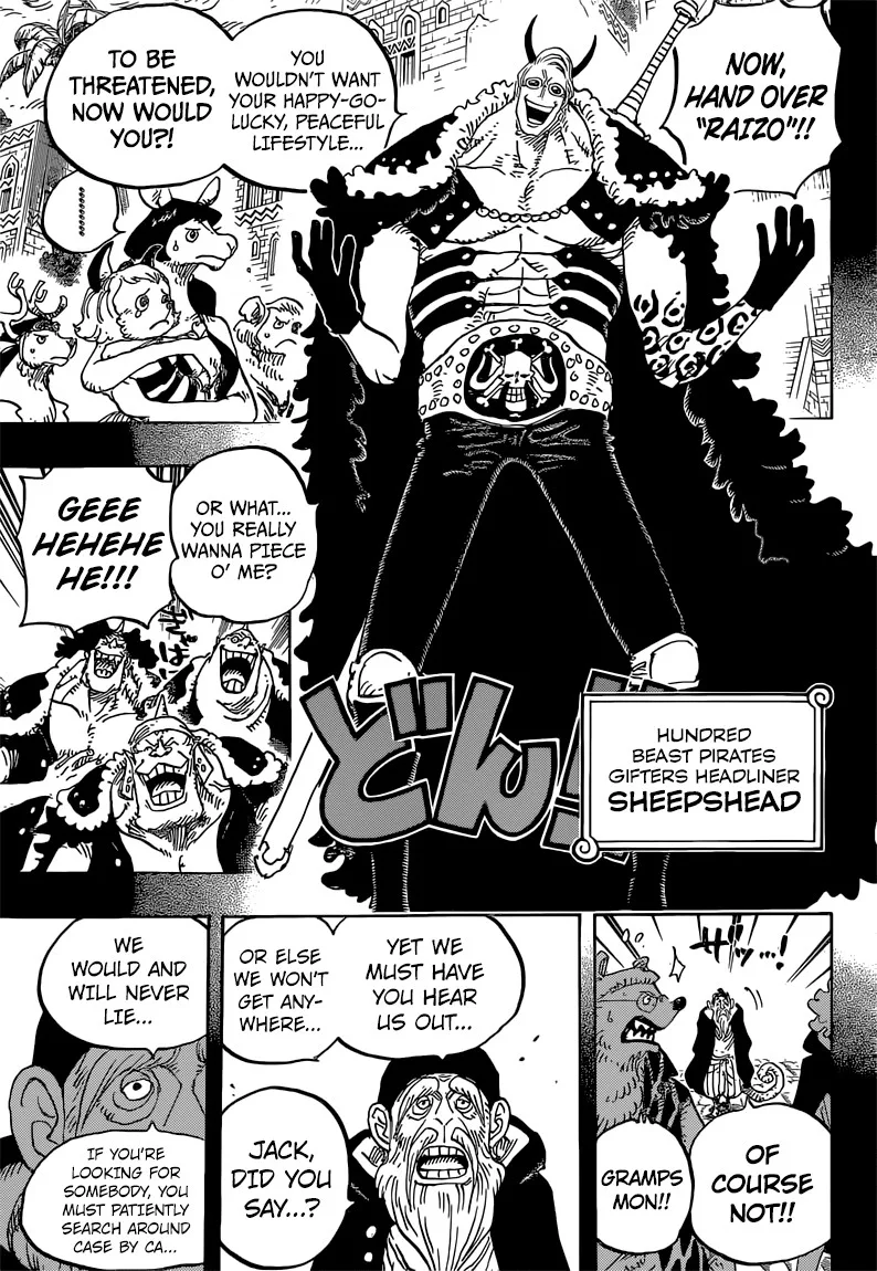 One Piece Chapter 808 - Page 8