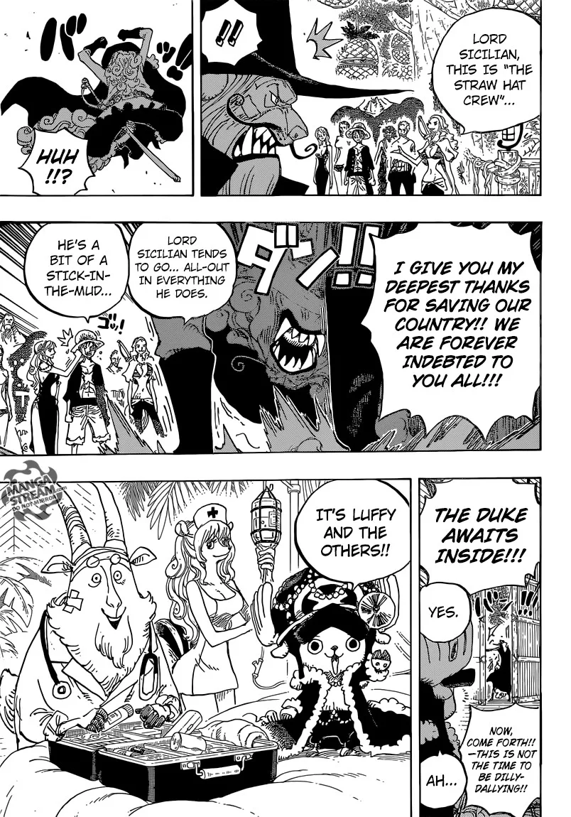 One Piece Chapter 808 - Page 17