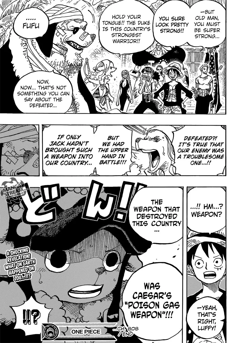 One Piece Chapter 808 - Page 19