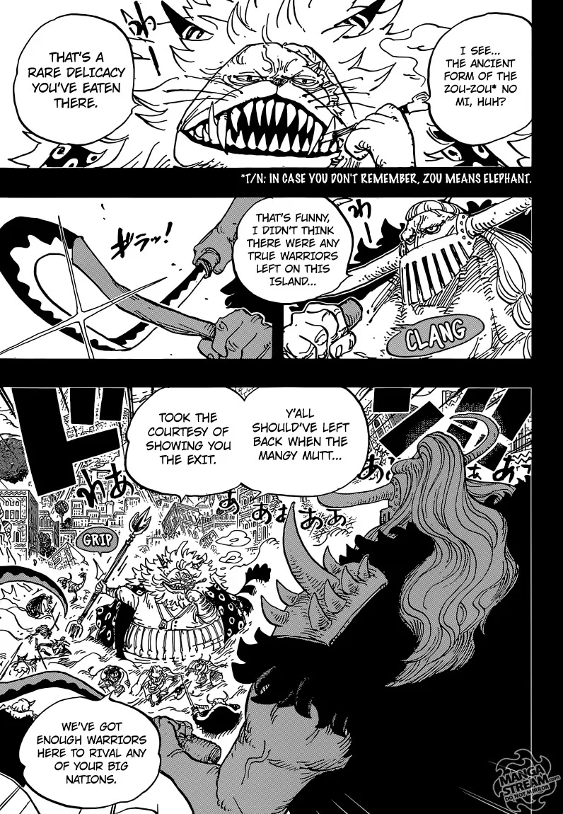 One Piece Chapter 810 - Page 7