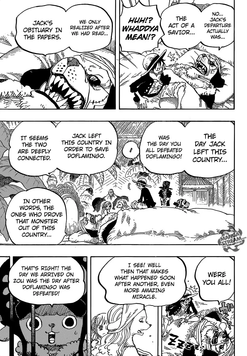 One Piece Chapter 810 - Page 15