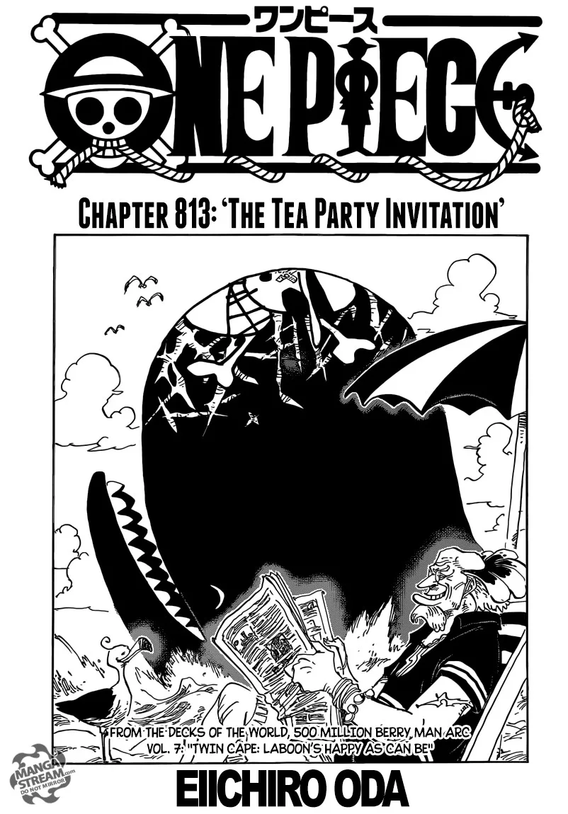 One Piece Chapter 813 - Page 1