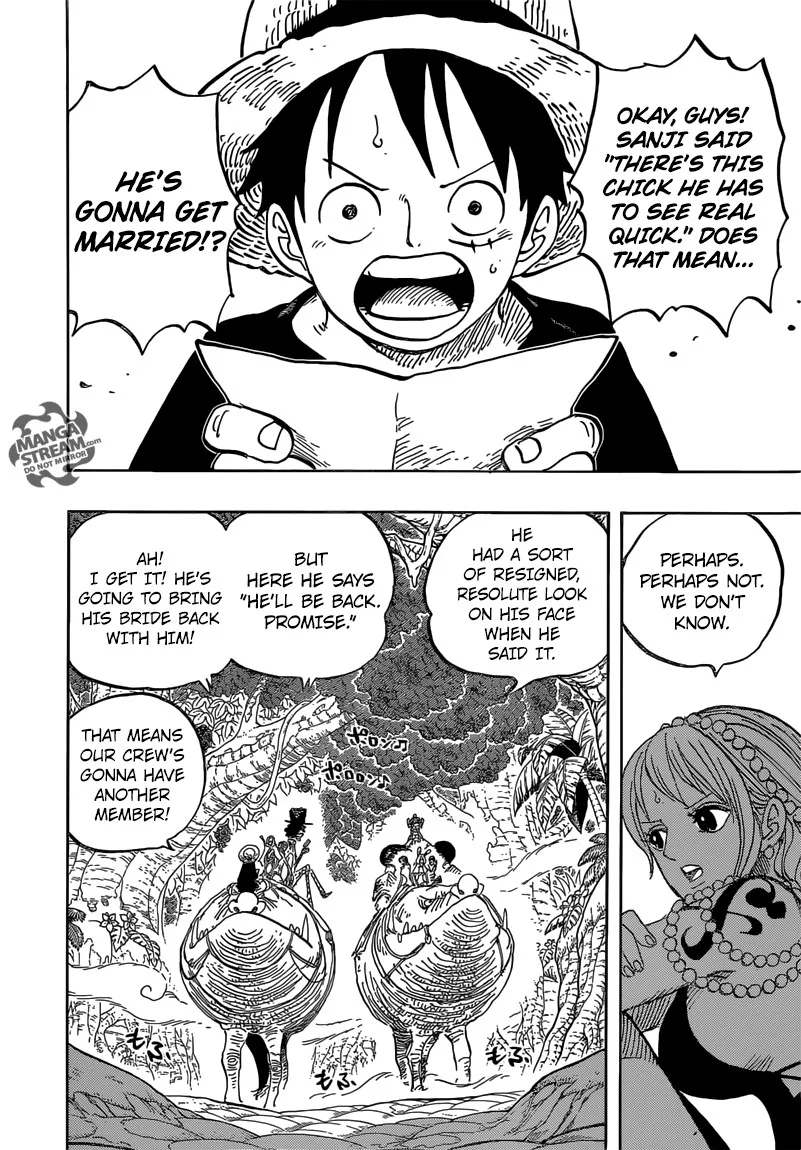 One Piece Chapter 814 - Page 7