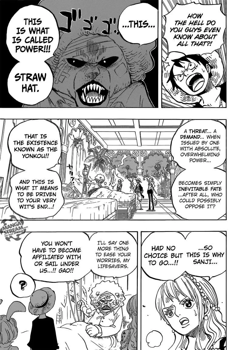 One Piece Chapter 815 - Page 8