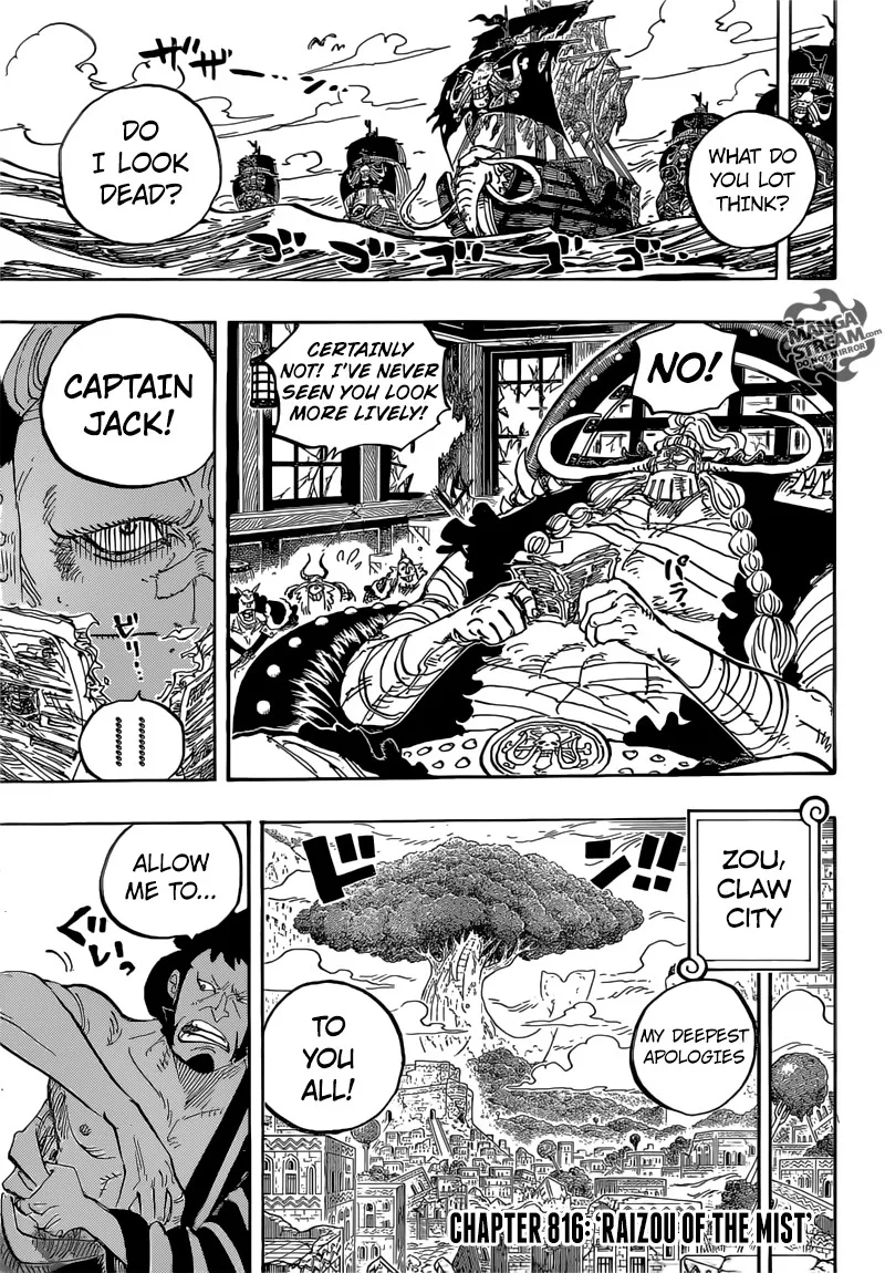 One Piece Chapter 817 - Page 4