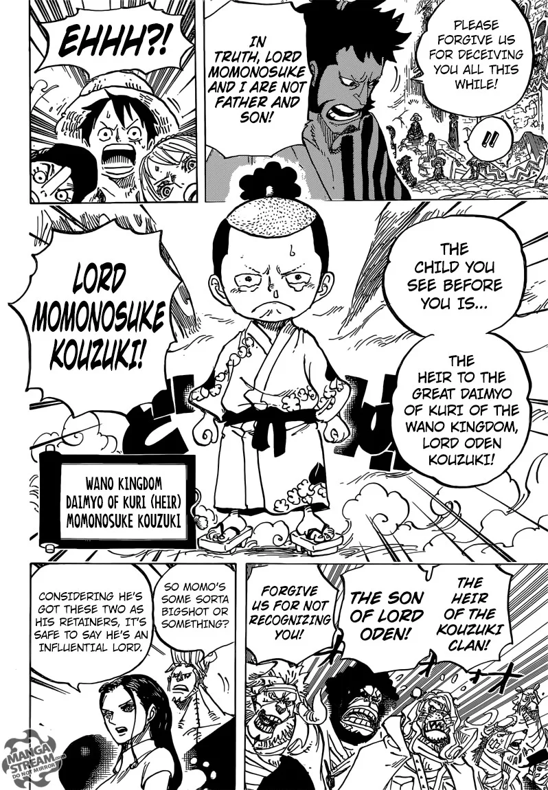 One Piece Chapter 817 - Page 9