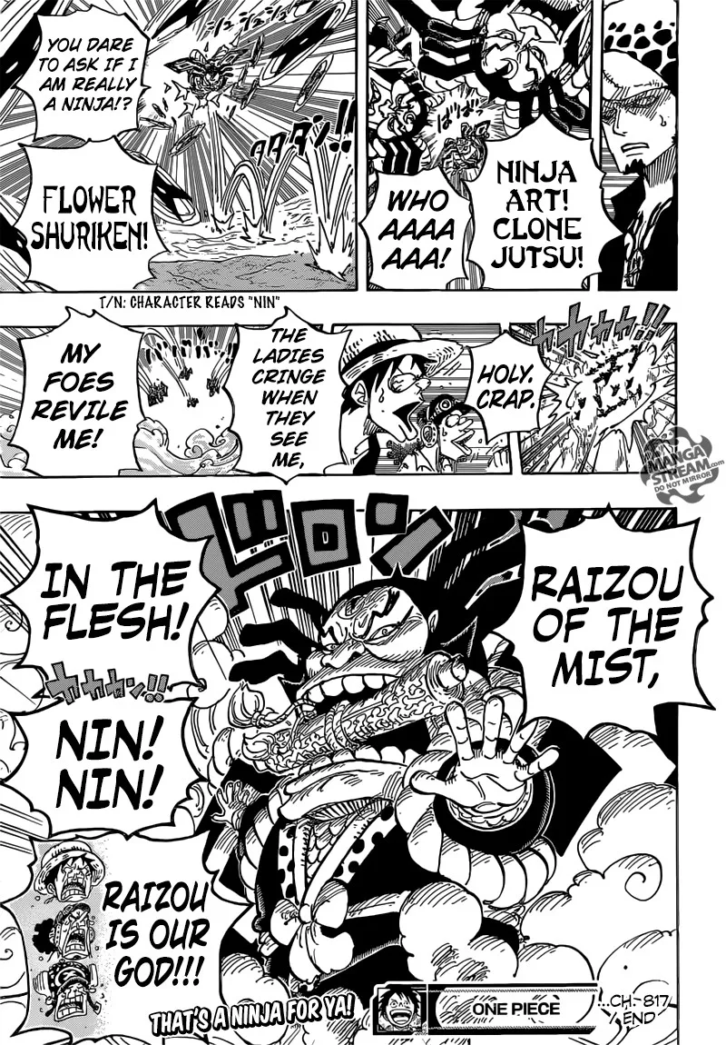 One Piece Chapter 817 - Page 20