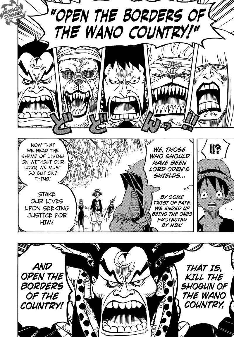 One Piece Chapter 819 - Page 7