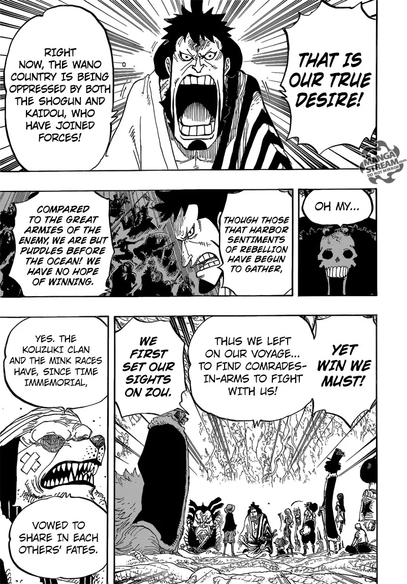 One Piece Chapter 819 - Page 8