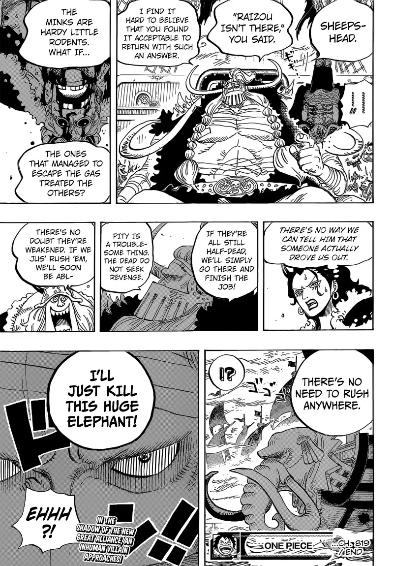 One Piece Chapter 819 - Page 20