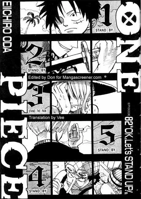 One Piece Chapter 82 - Page 1