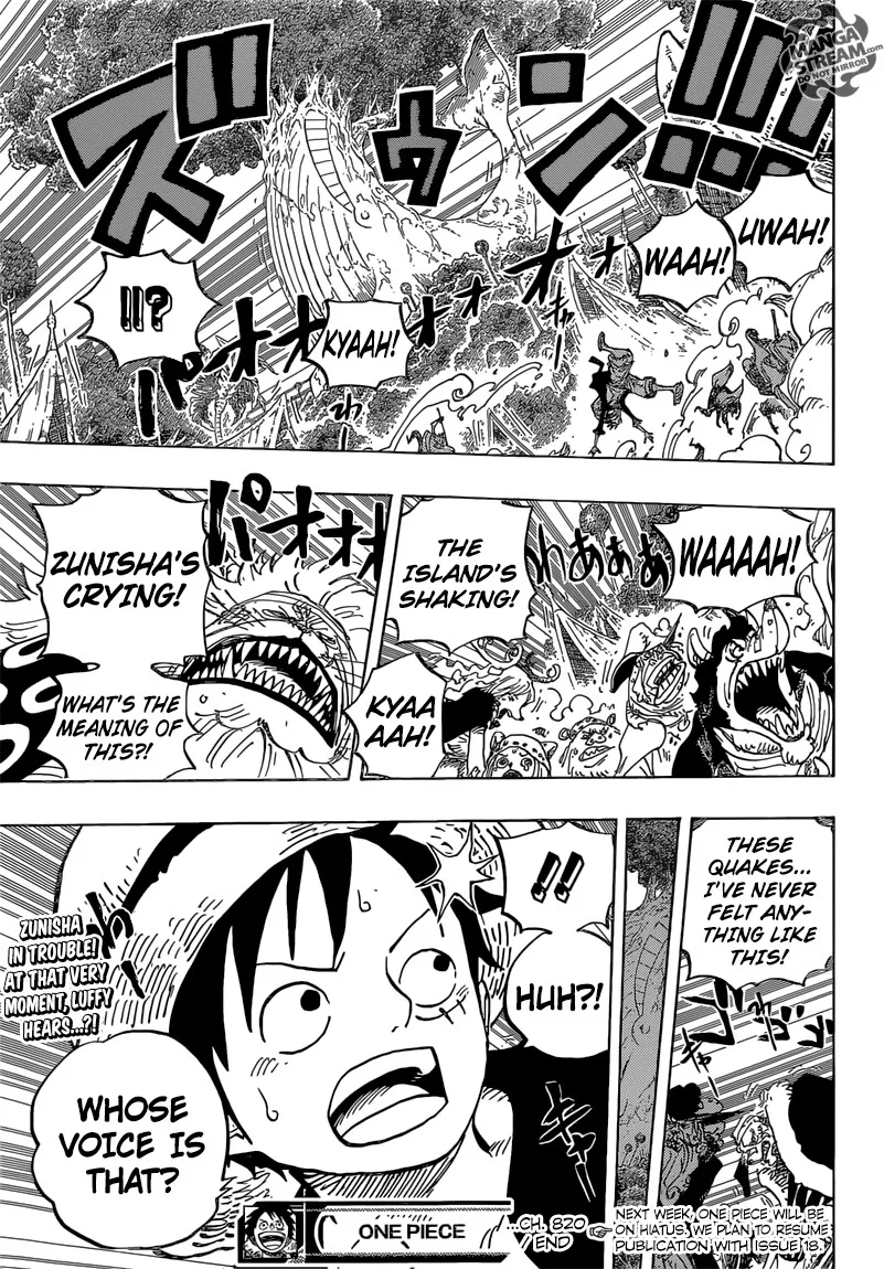 One Piece Chapter 820 - Page 20