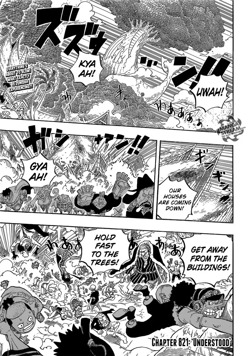 One Piece Chapter 821 - Page 6