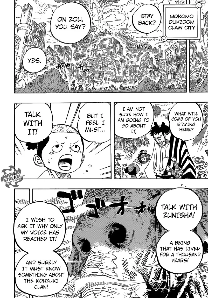 One Piece Chapter 822 - Page 7
