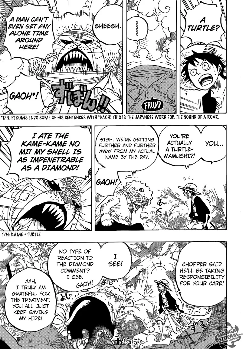 One Piece Chapter 822 - Page 10