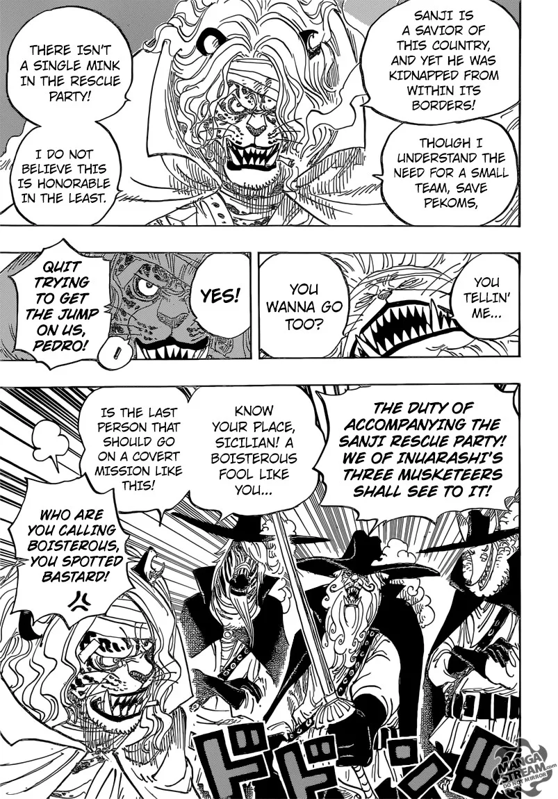 One Piece Chapter 822 - Page 12