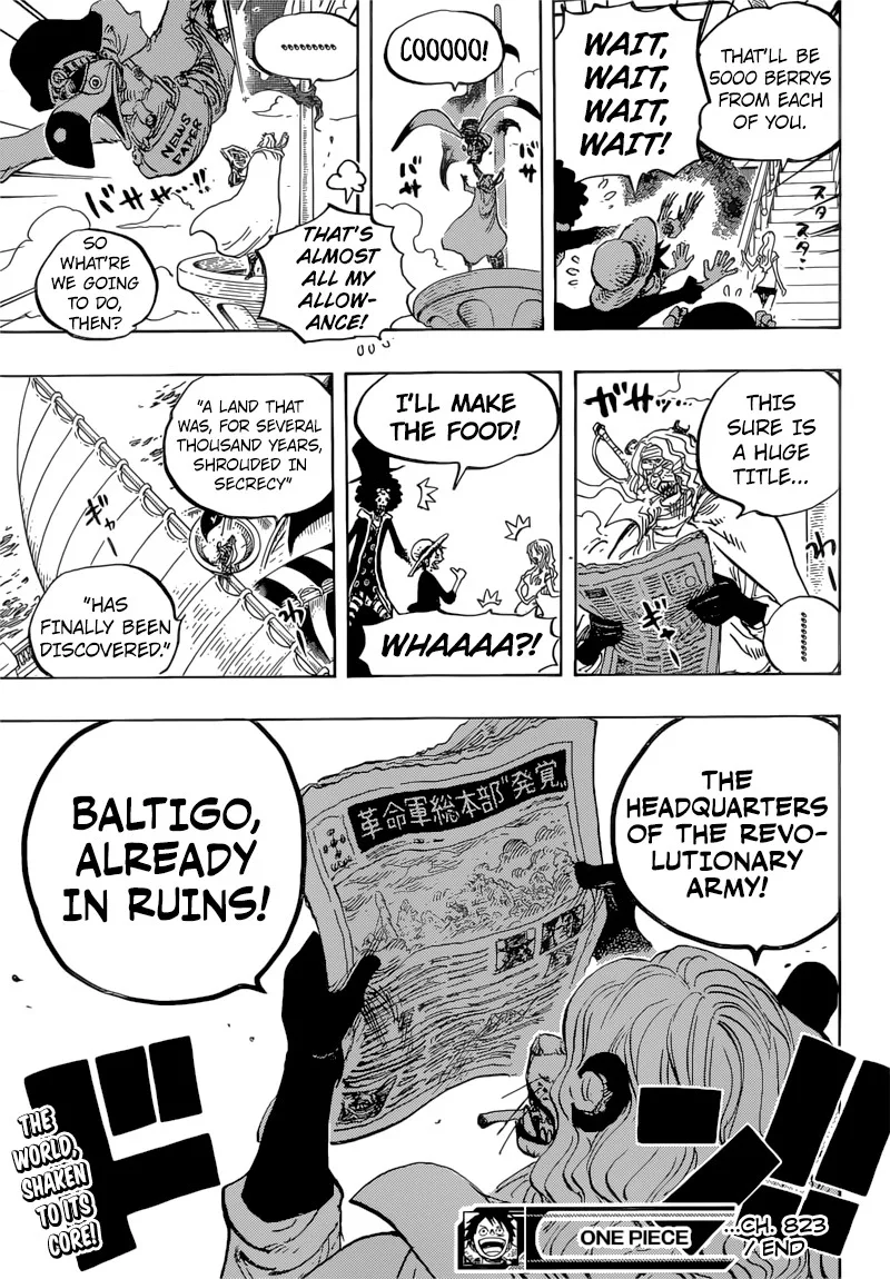 One Piece Chapter 823 - Page 19
